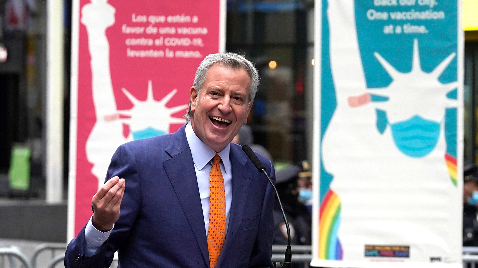 Former New York City Mayor Bill de Blasio will not run for governor as