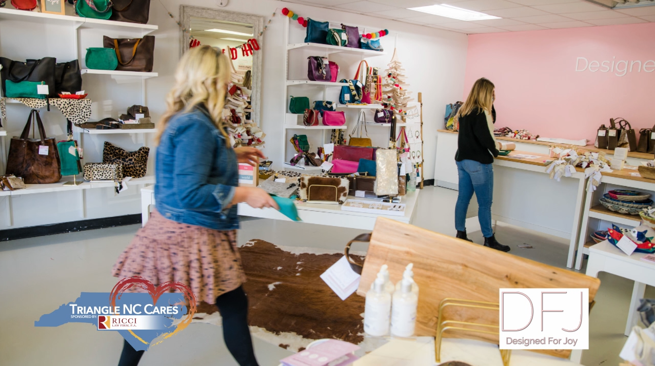 Designed For Joy granted February Triangle NC Cares Award