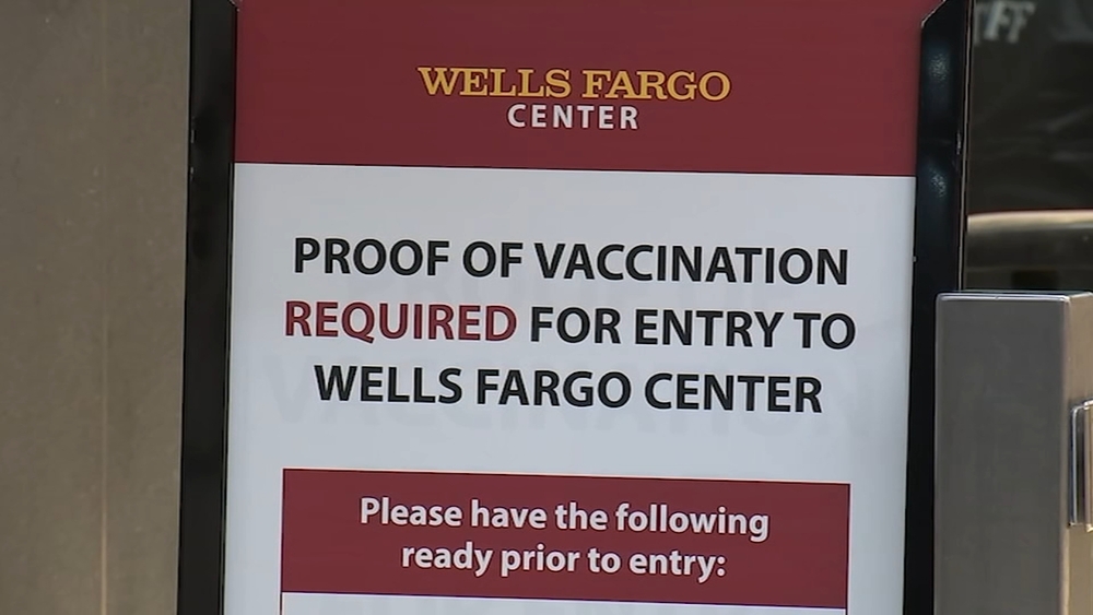 Headed to the Wells Fargo Center? You will now need to be vaccinated