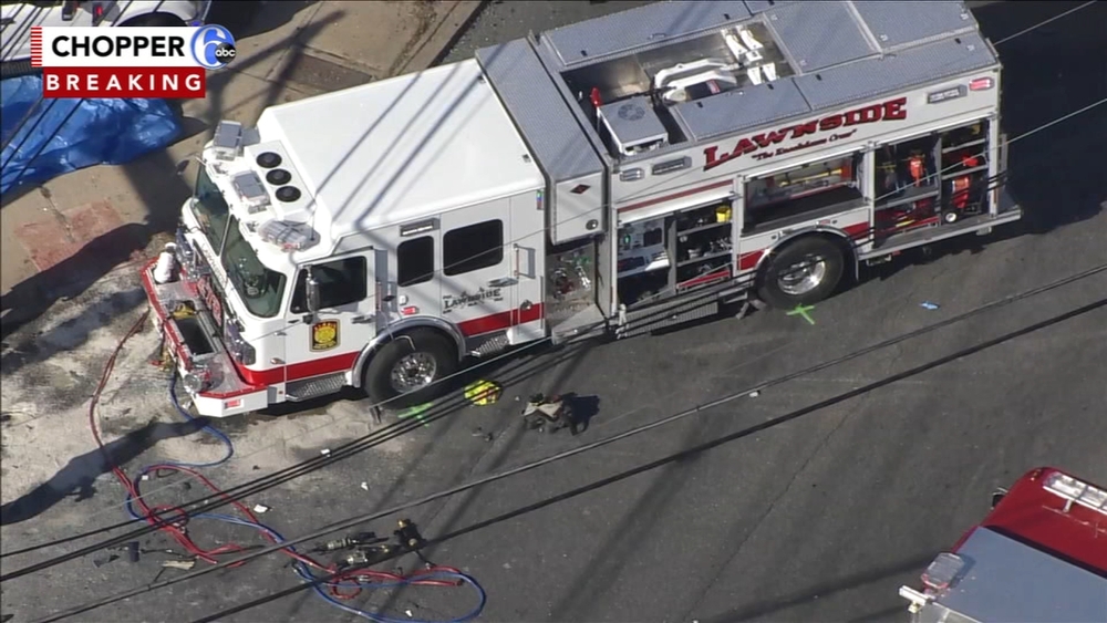 Deadly crash involving firetruck in Magnolia, NJ