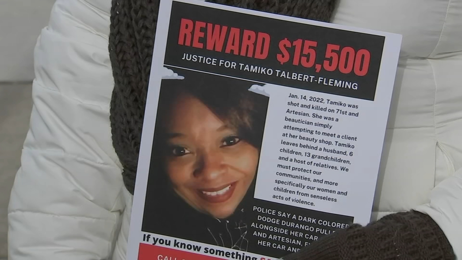 Chicago shooting Reward offered in shooting of hairstylist Tamiko