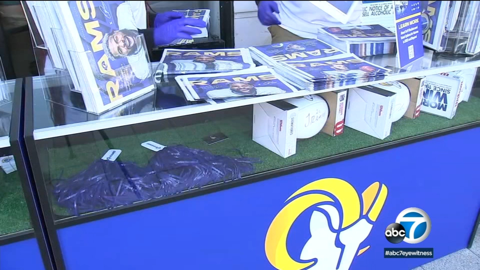 Rams host pop-up newsstands in Inglewood and Santa Monica ahead of ...