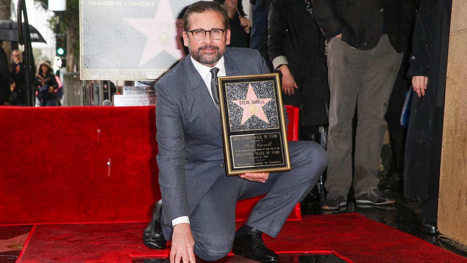 Steve Carell gets star on Hollywood Walk of Fame - ABC7 Los Angeles