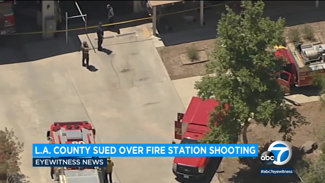 Shooting at Agua Dulce fire station prompts lawsuits against LA County