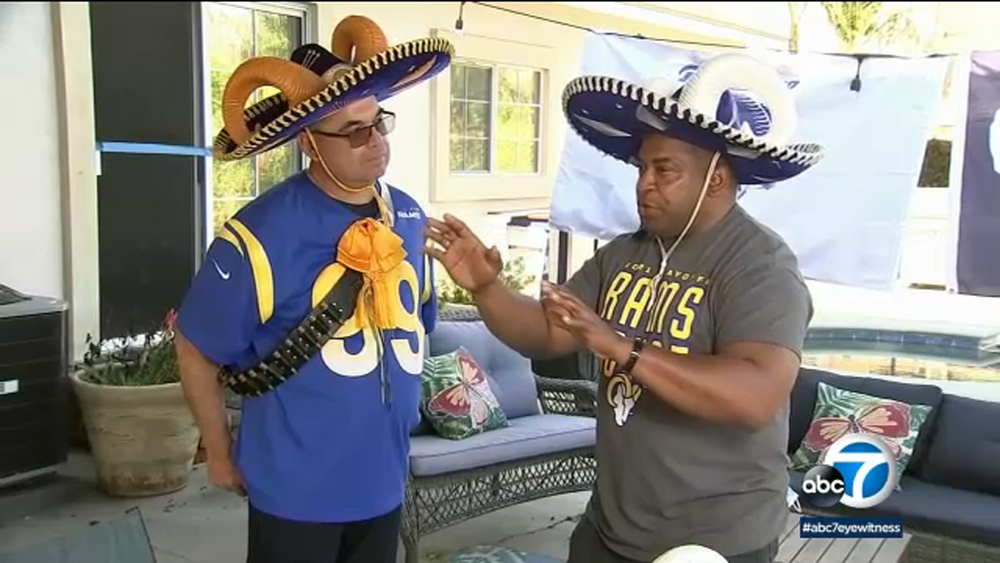 Rams mega fan known as 'El Rambrero' shares Super Bowl predictions