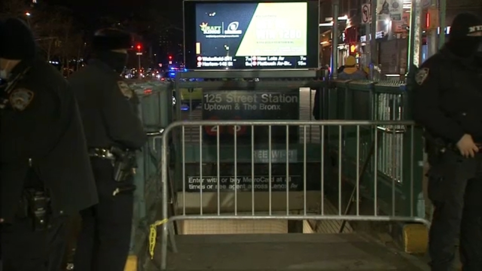 Subway crime: Woman stabbed in leg inside Harlem train station ...