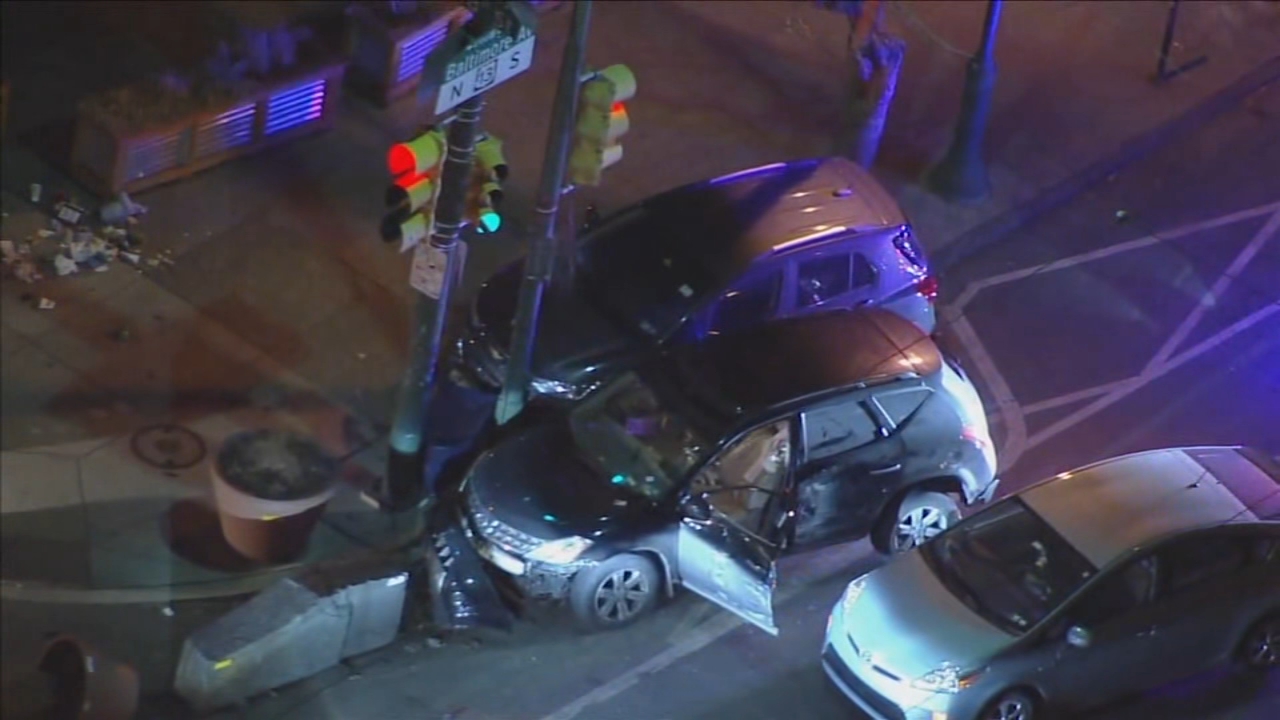 Philadelphia officer dragged by SUV after questioning driver about gun