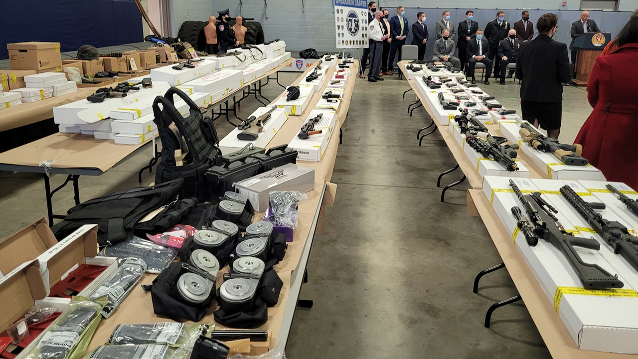 More than 100 firearms seized in NY ghost gun investigation