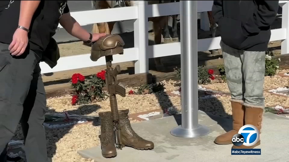 Memorial garden salutes fallen military heroes