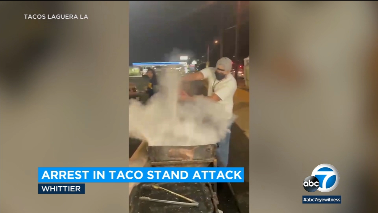 Arrest made after food truck caught vandalizing Whittier taco stand