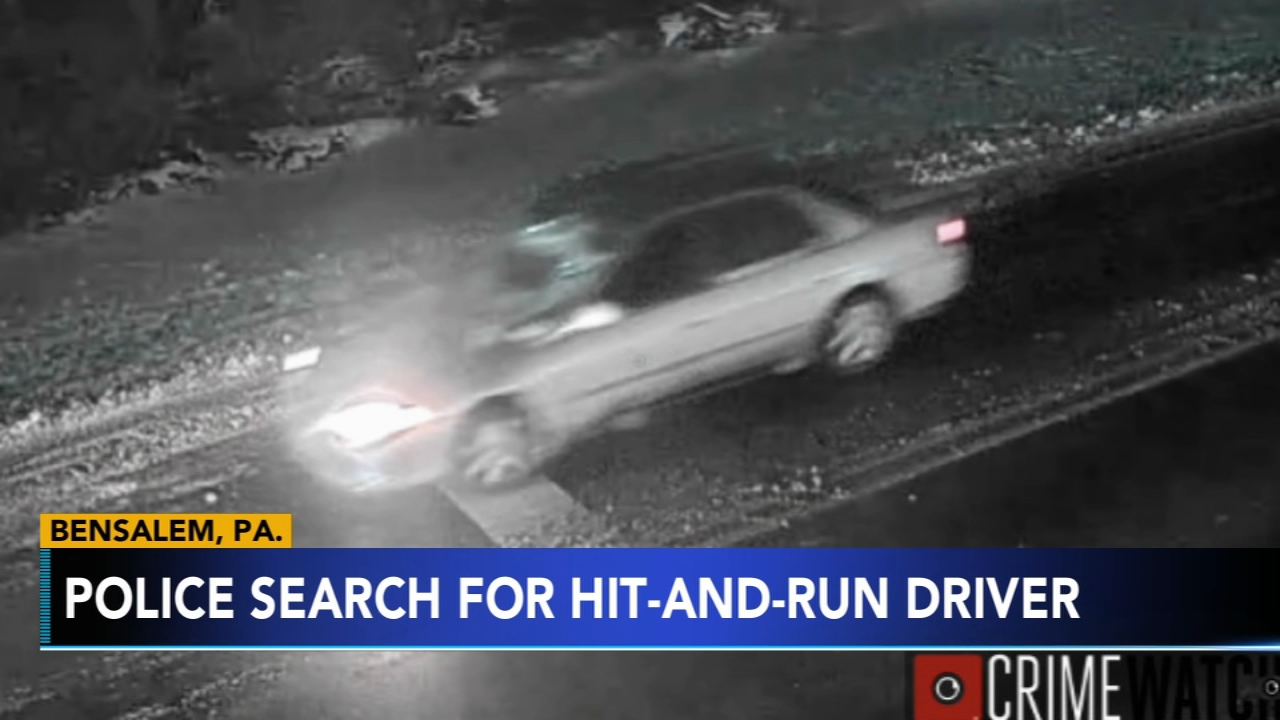Bensalem police search for hit-and-run driver; pedestrian in critical condition