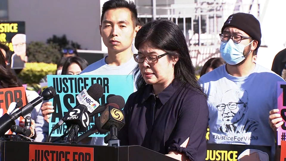Asian Justice Rally in SF highlighting victims of violence