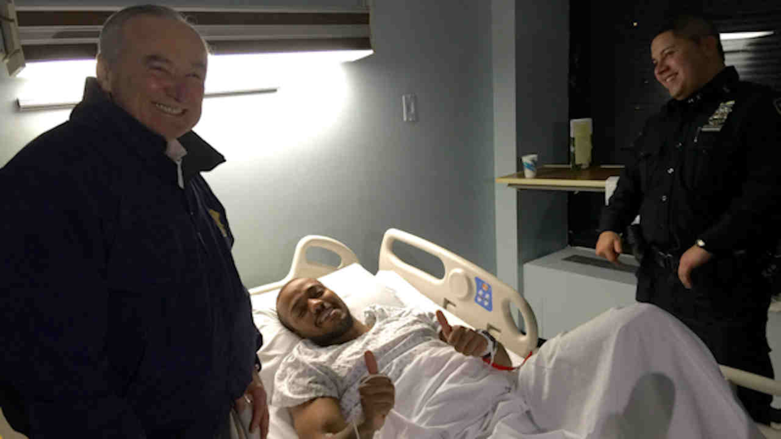 Officer shot, 5 stabbed after large fight in New York City ABC7 Chicago