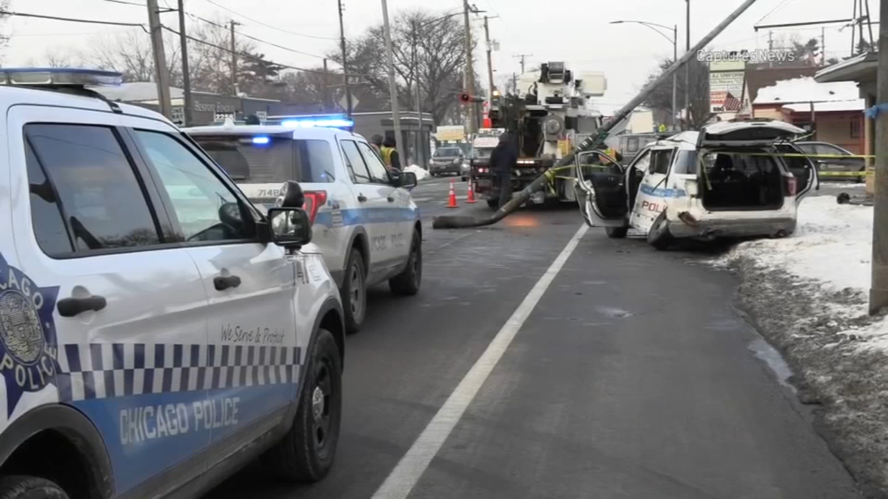 CPD officer injured in Morgan Park crash