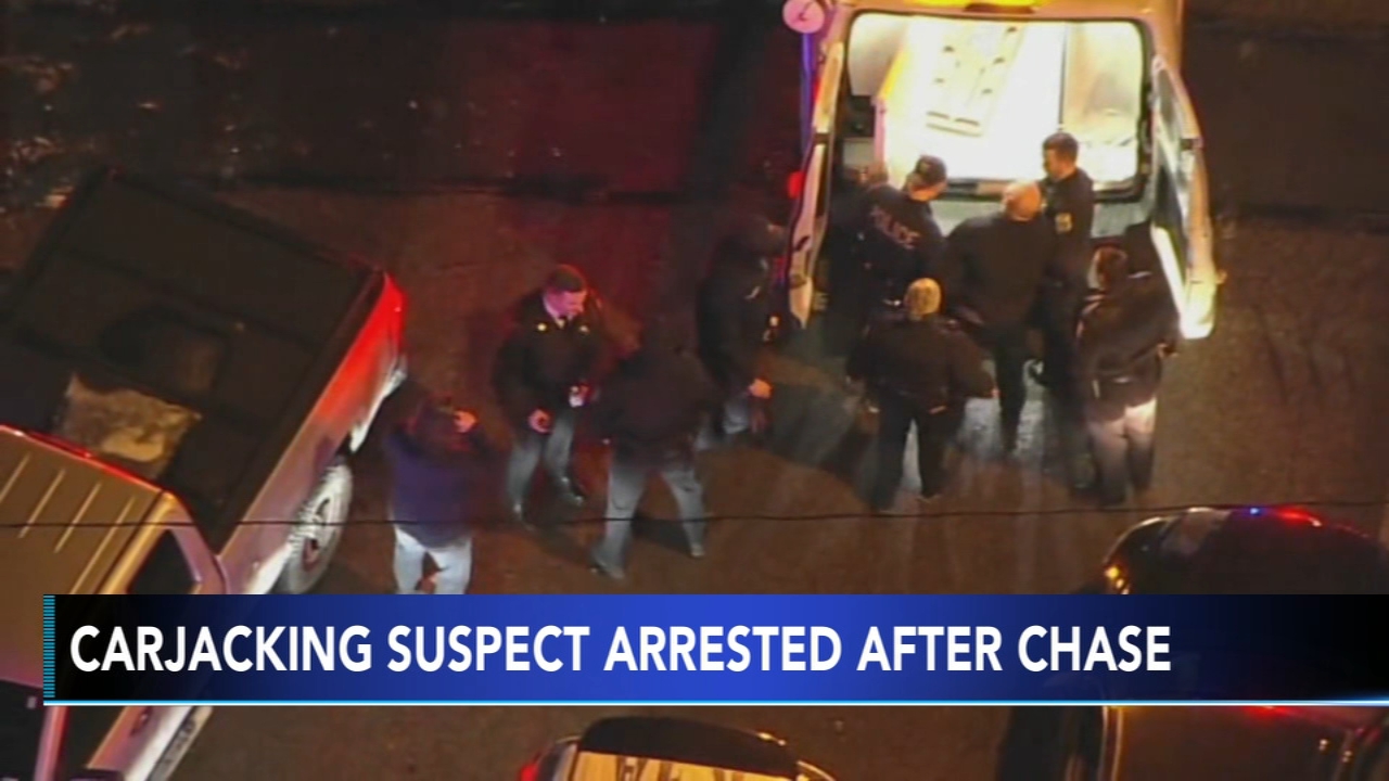 Cherry Hill suspect arrested after police chase, carjacking in Philly