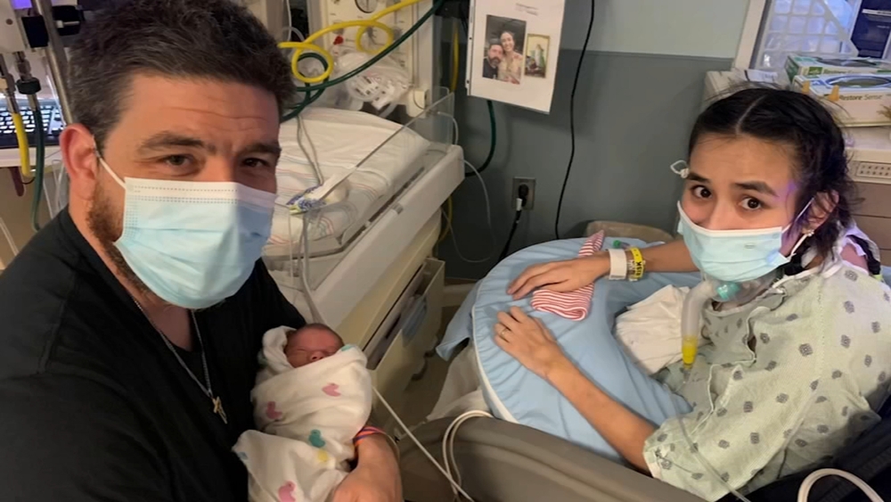 Mom survives COVID, heart attack and strokes to delivery baby