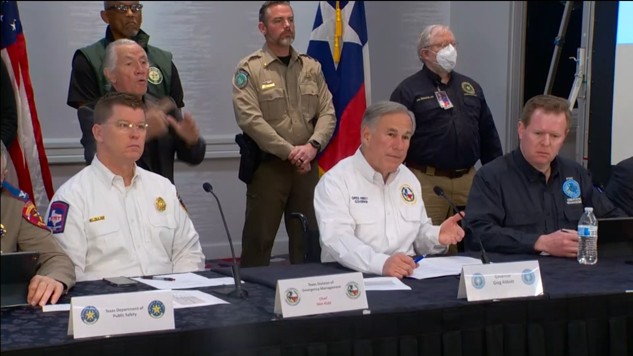 Gov. Abbott discusses winter storm impacts across Texas