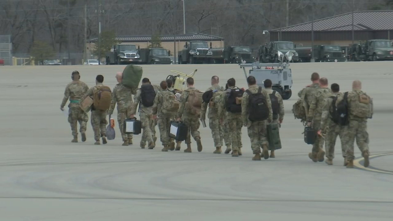 First of 2,000 Fort Bragg troops deploy to Germany, Poland