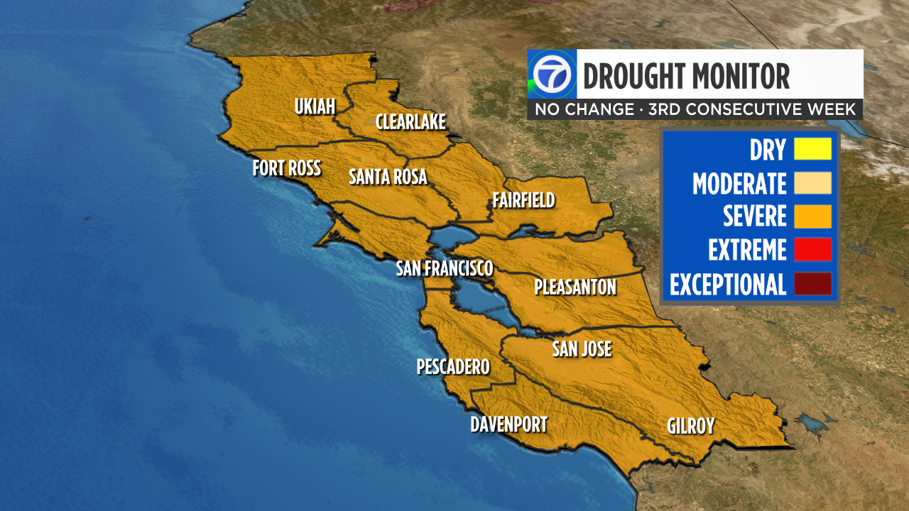 Where's the rain? Up to 36 consecutive dry days in parts of Bay Area