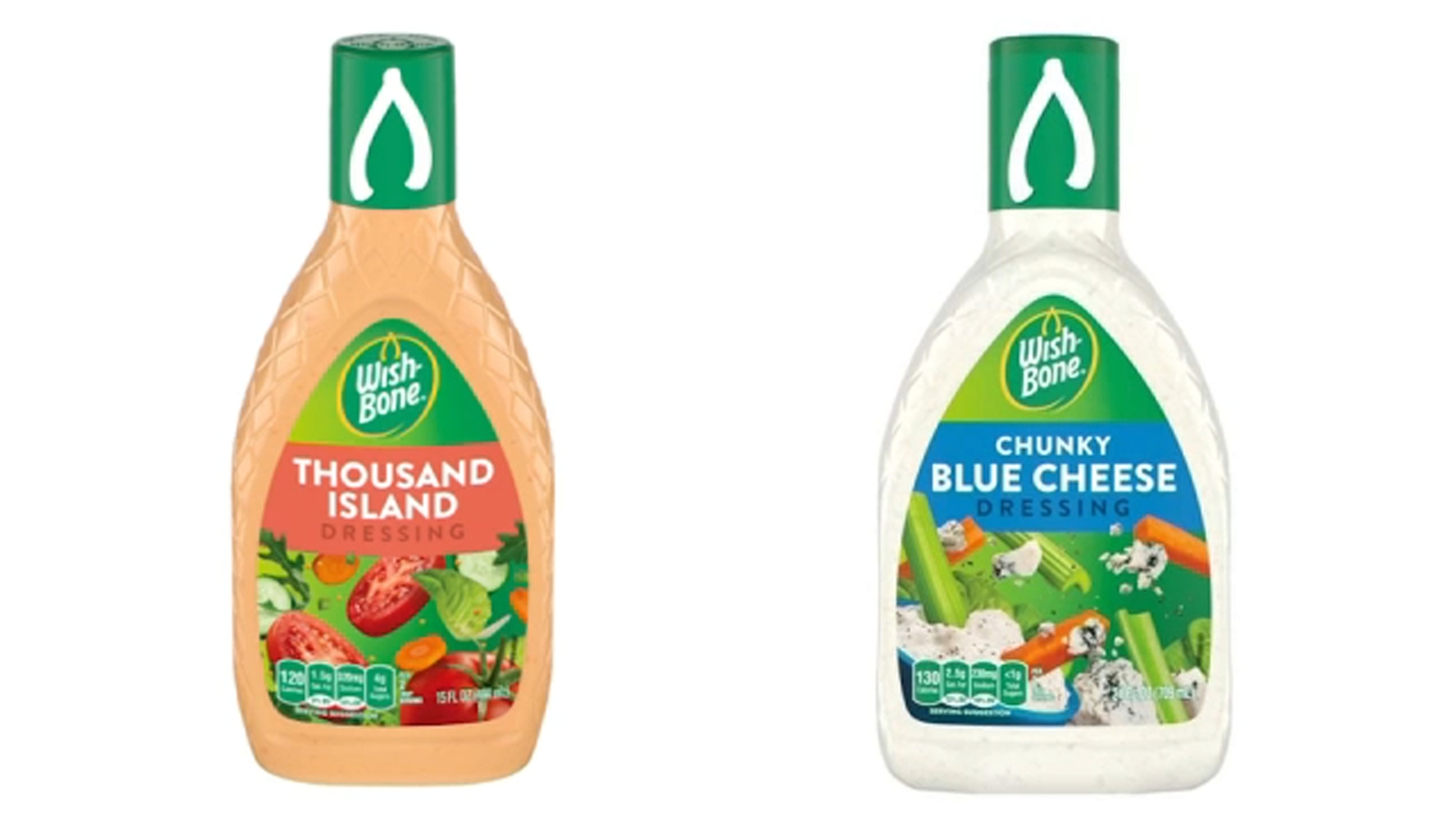 WishBone dressing recall Chunky blue cheese, Thousand Island pose egg