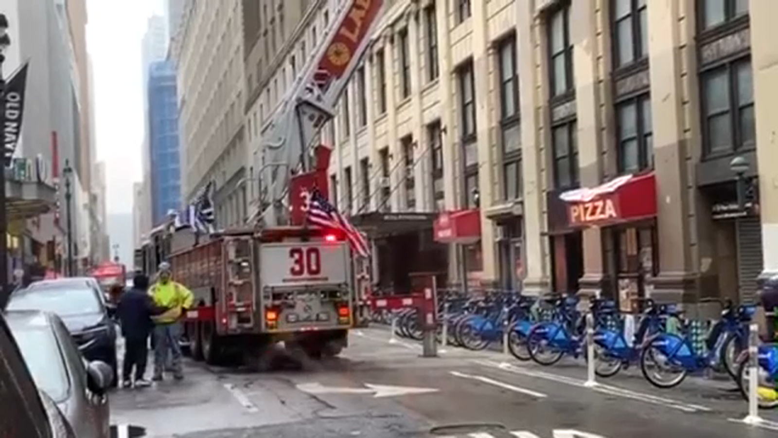 NYC fire: Fire breaks out at Hotel Pennsylvania building in Midtown ...