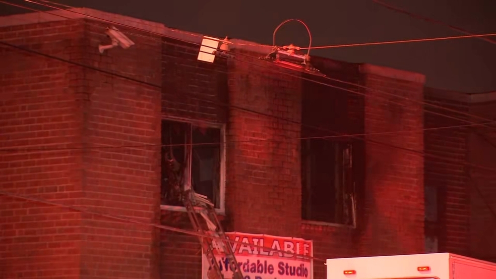 3 residents, firefighter injured in suspicious fire