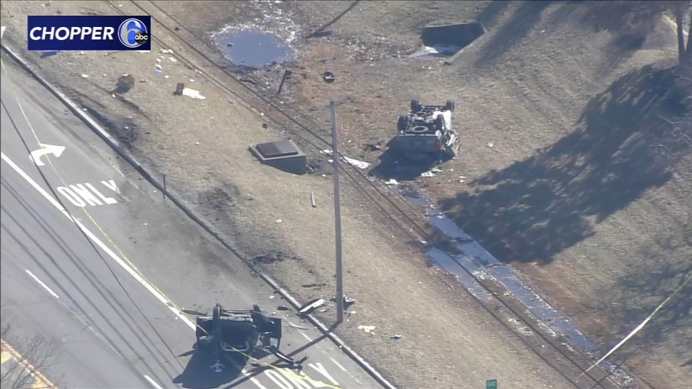 Crash forces road closures on Route 38 in NJ