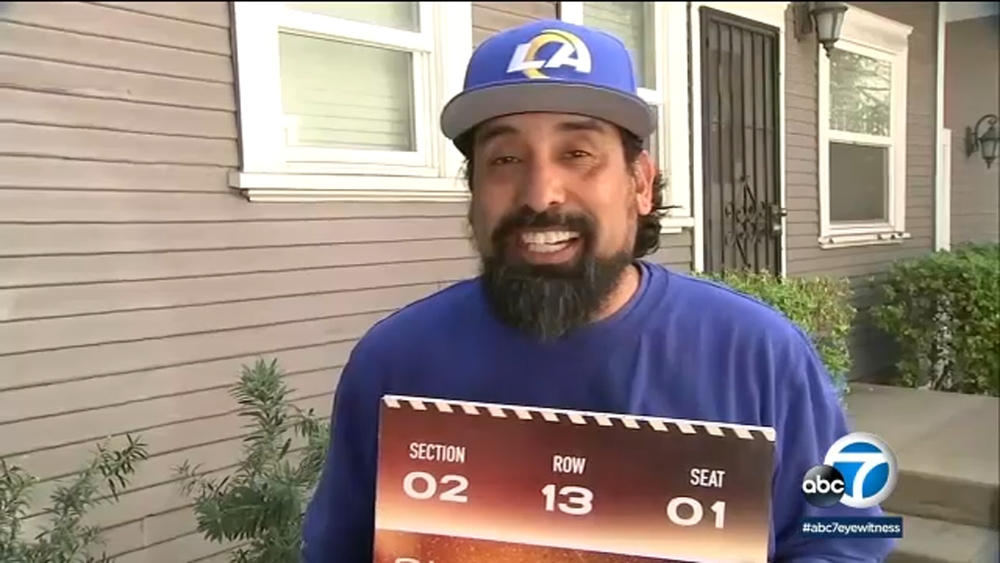 Die-hard Rams fan, cancer survivor surprised with Super Bowl tickets
