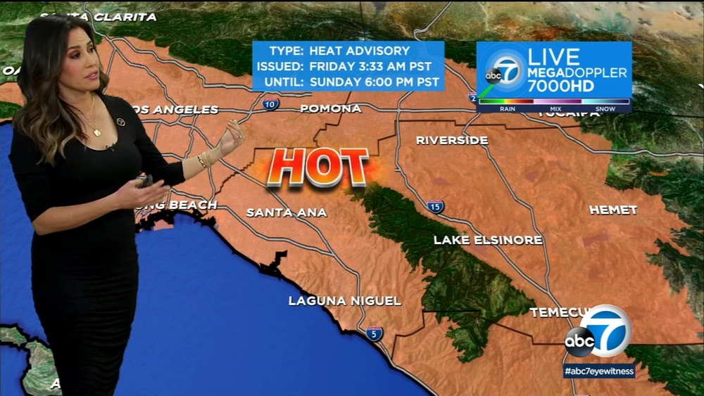 Latest weather with Leslie Lopez