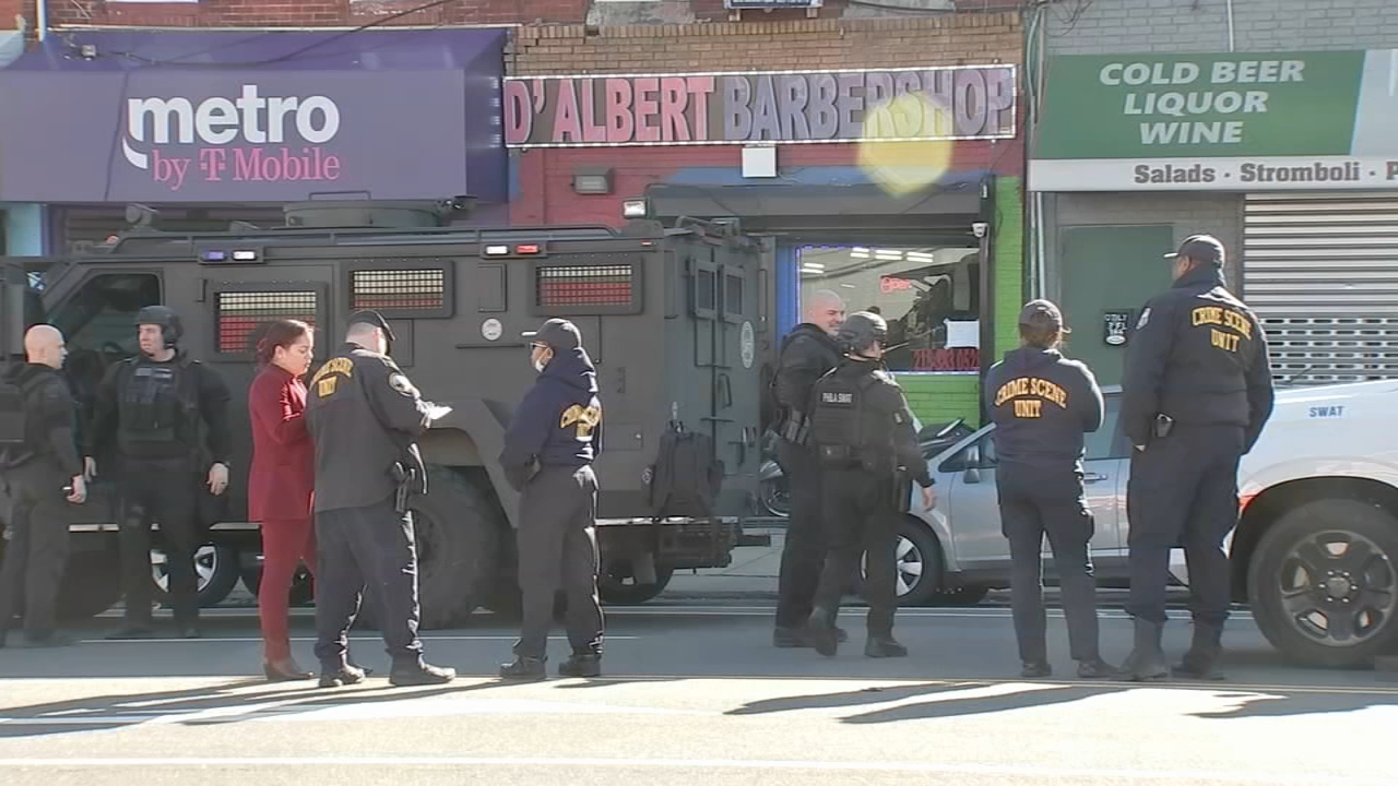 SWAT officer struck in bulletproof vest in North Philly shooting