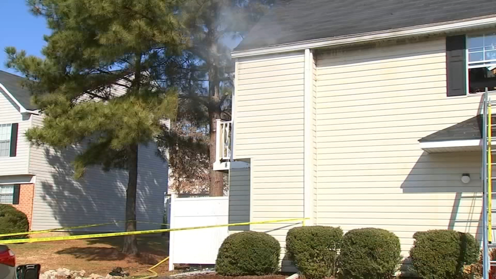 Apex apartment fire leaves extensive damage, no injuries and possibly