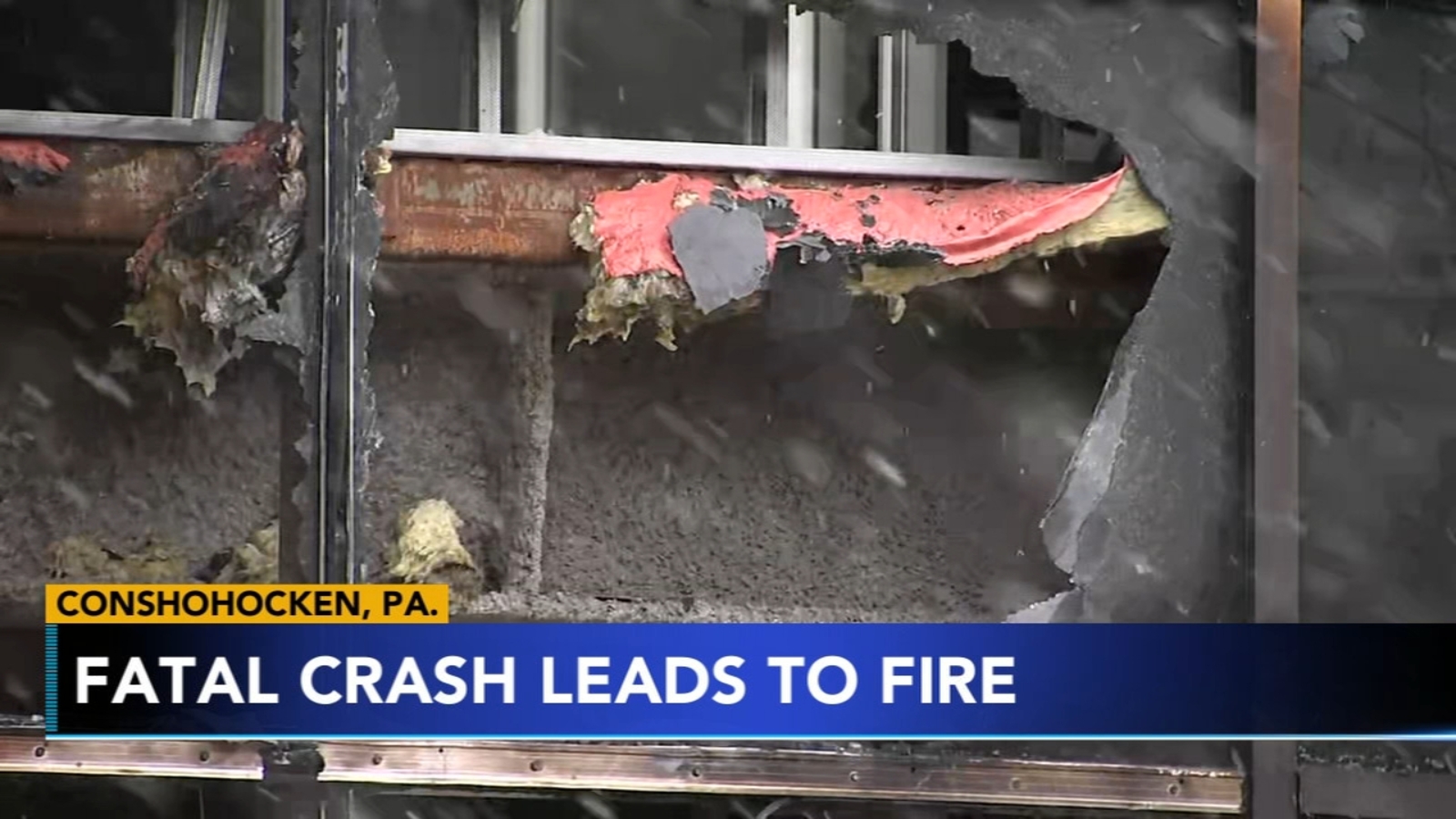 Conshohocken fatal car crash leads to building fire 6abc Philadelphia