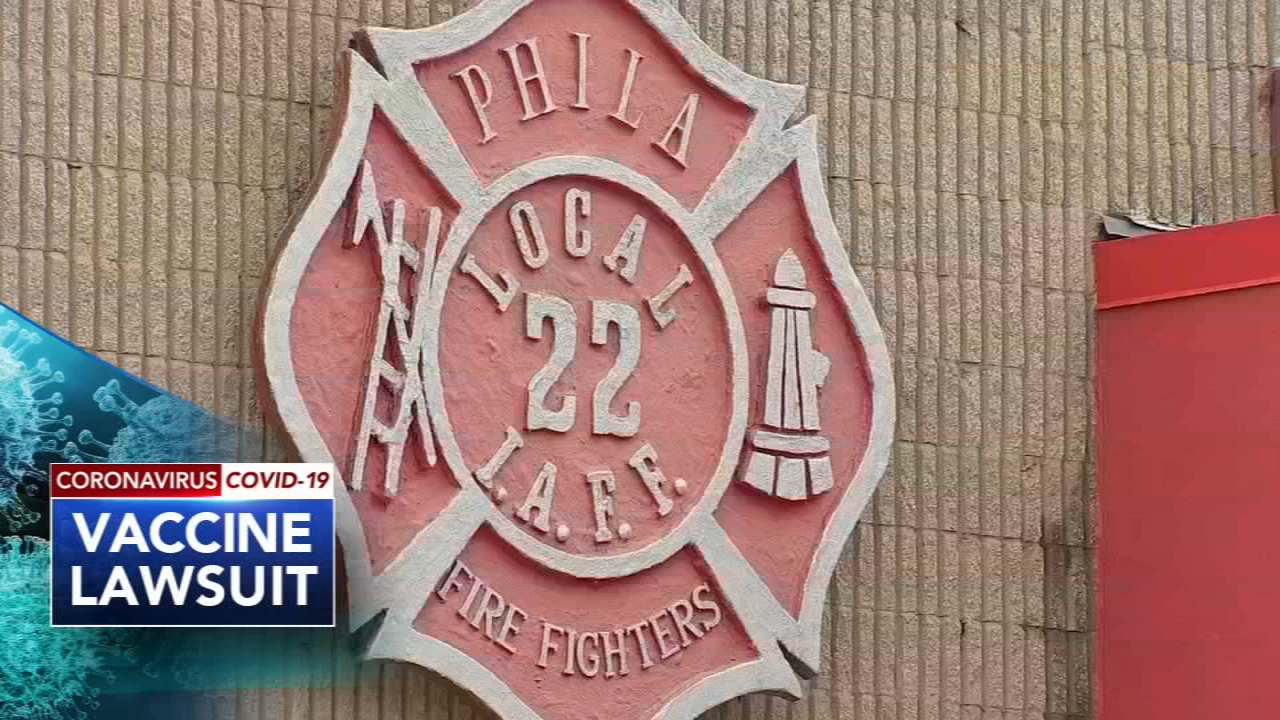 Philadelphia firefighters union sues city over vaccine mandate