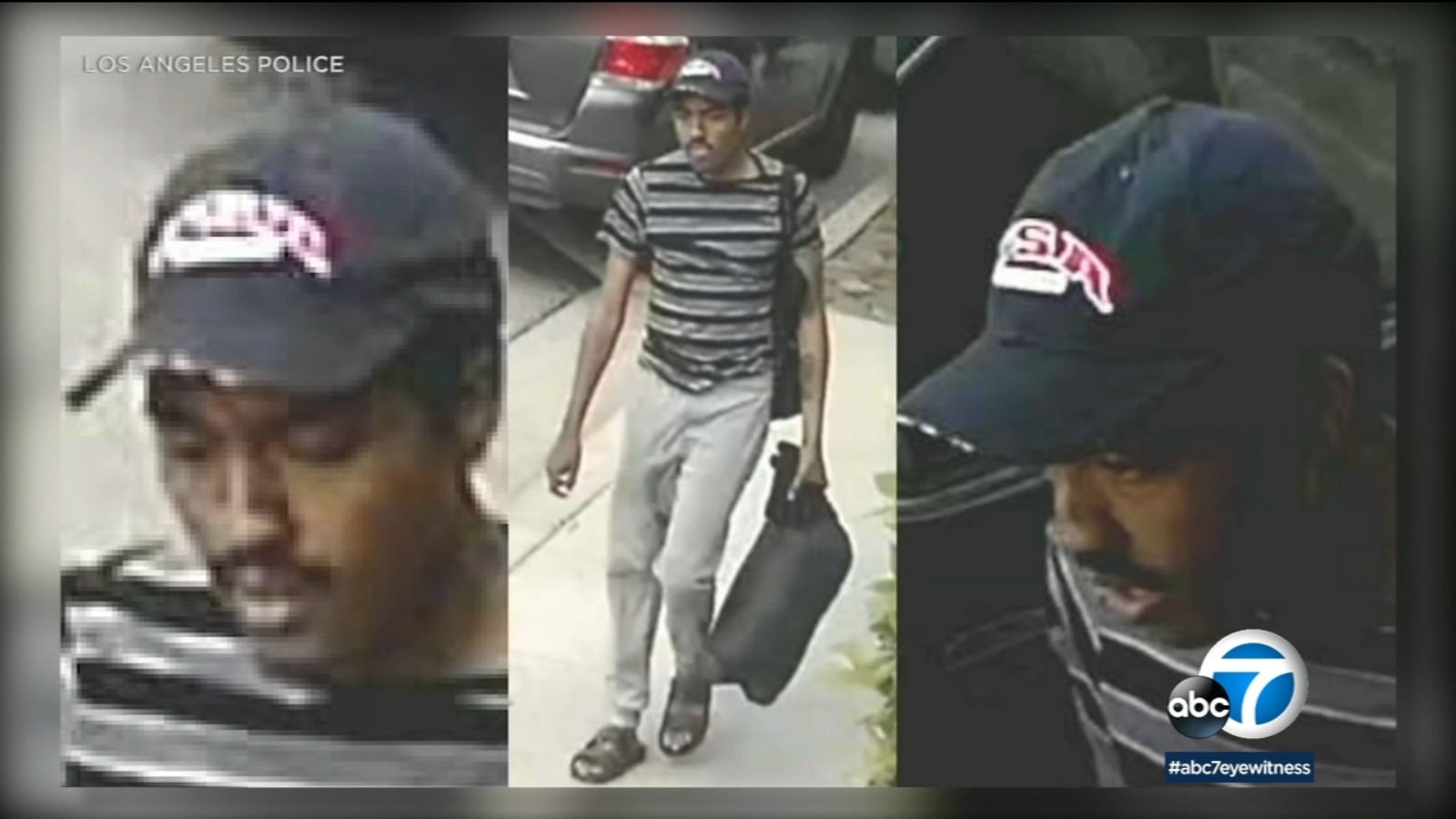 Lapd Releases Photos Of Man Suspected Of Assaulting 2 Women Near