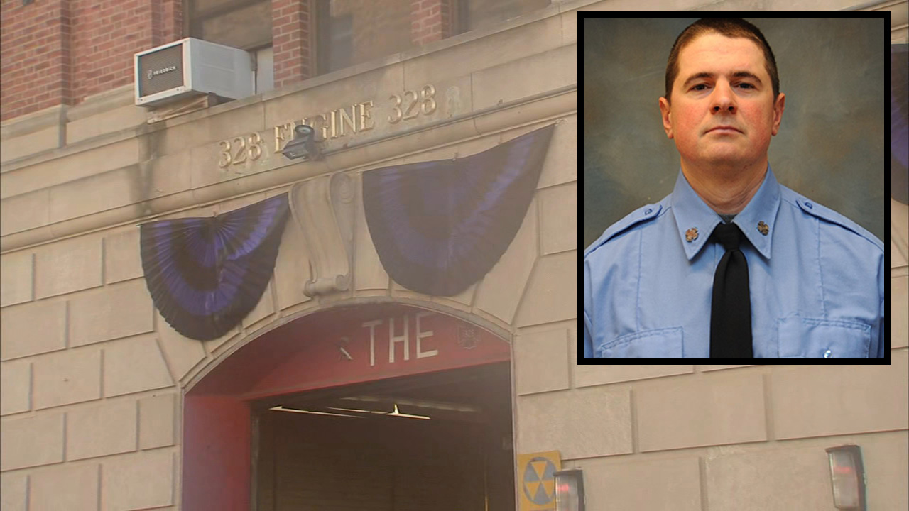 FDNY, family & friends hold somber tribute after firefighter's death