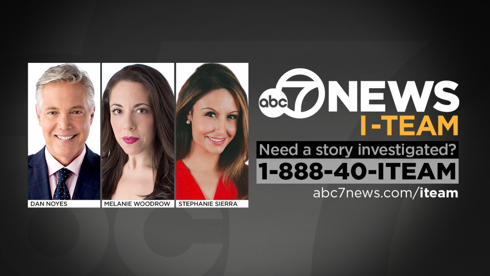 Tipline: Contact the ABC7 News I-Team - ABC7 San Francisco
