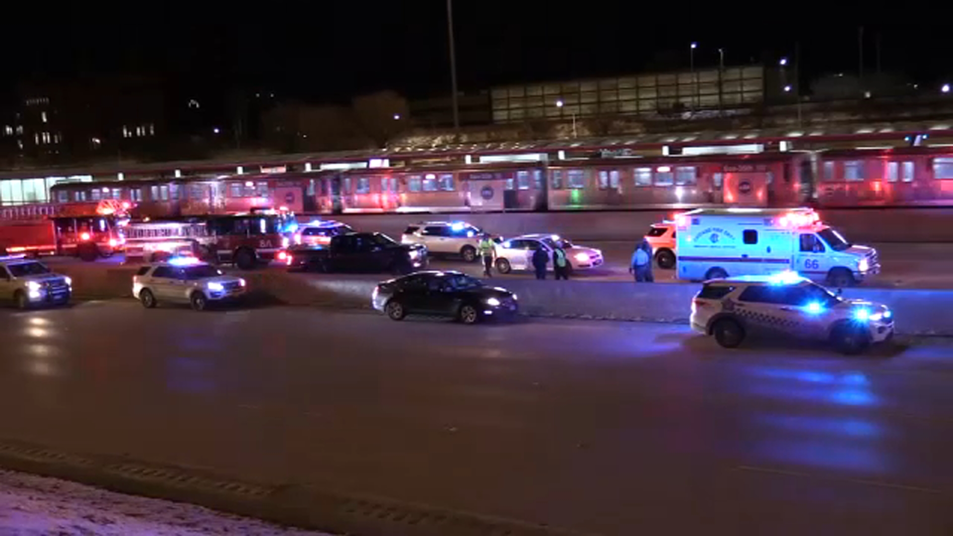 Pedestrian killed in Dan Ryan hit-and-run crash: ISP