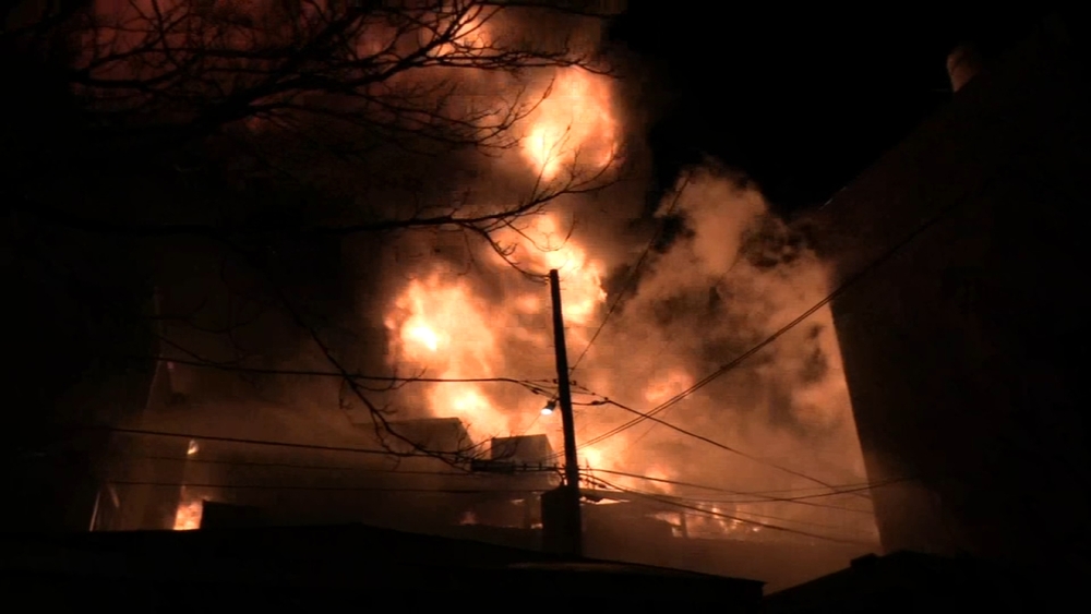 Extra-alarm fire destroys brewpub, residential building in Albany Park