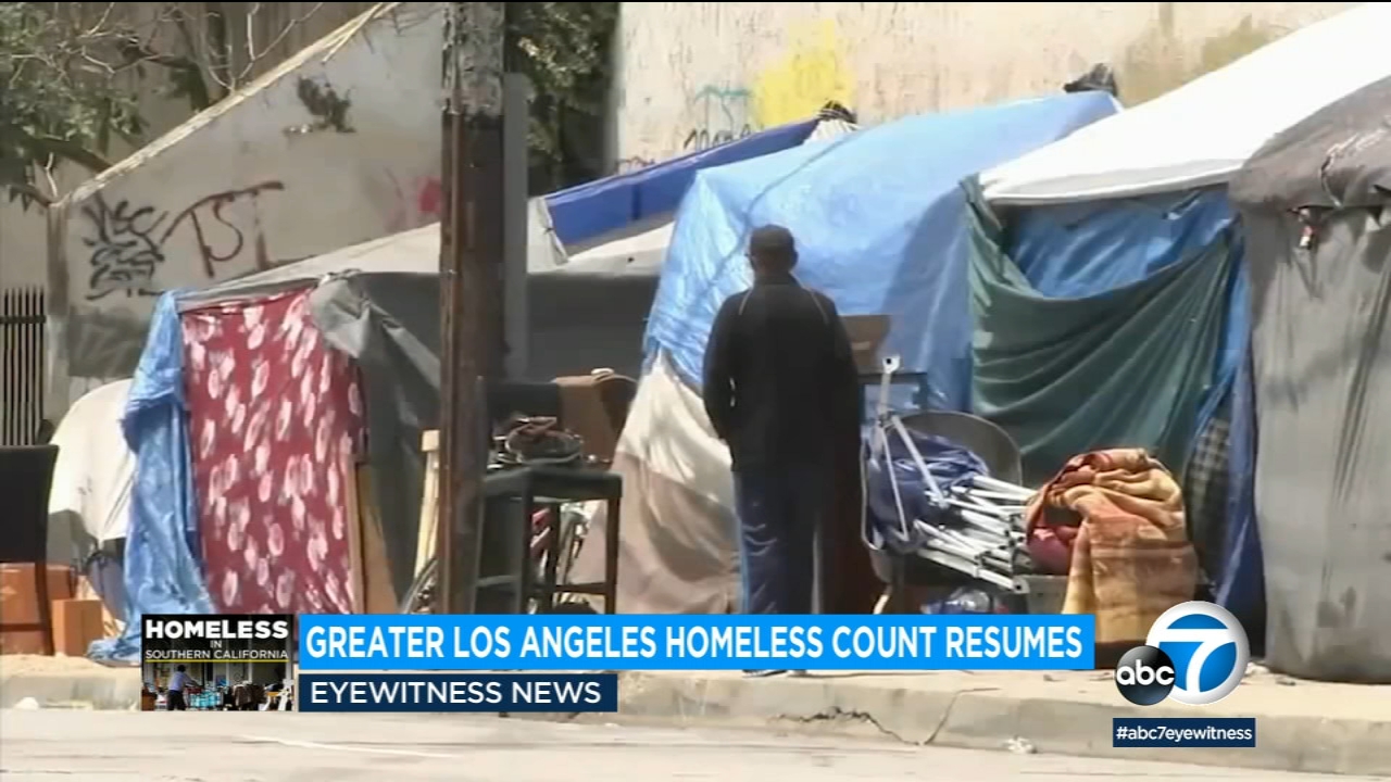 LAHSA to resume counting homeless population across LA County