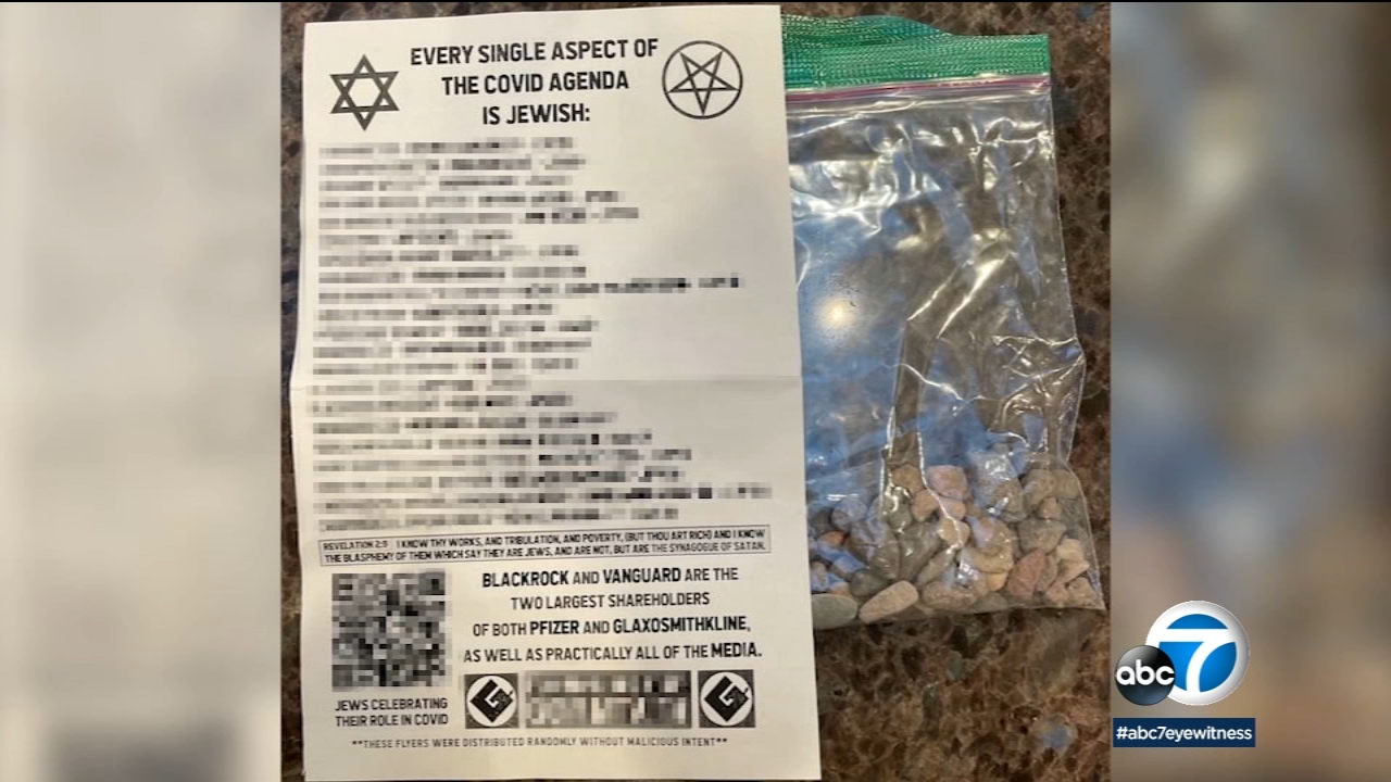 Antisemitic flyers found in 2 Orange County neighborhoods