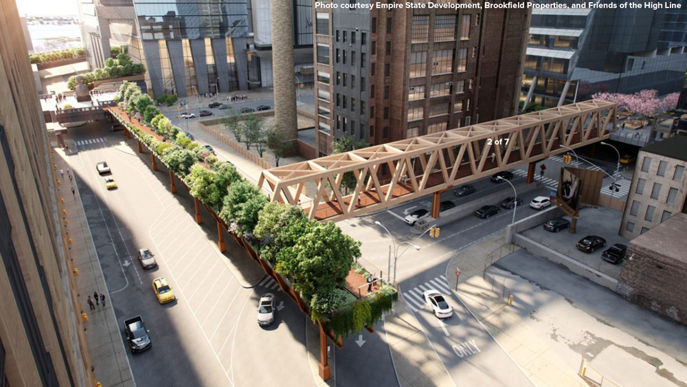 Groundbreaking held for $50M High Line-Moynihan connecter