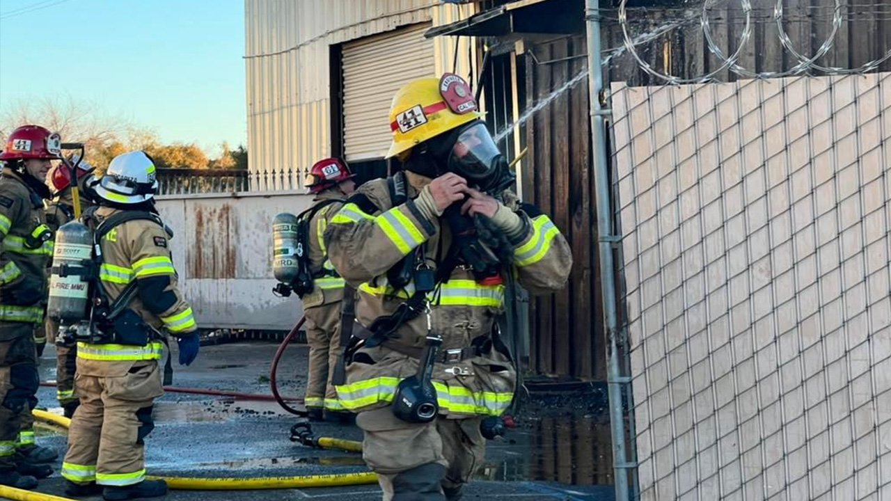 1 suffers burns in Atwater building fire