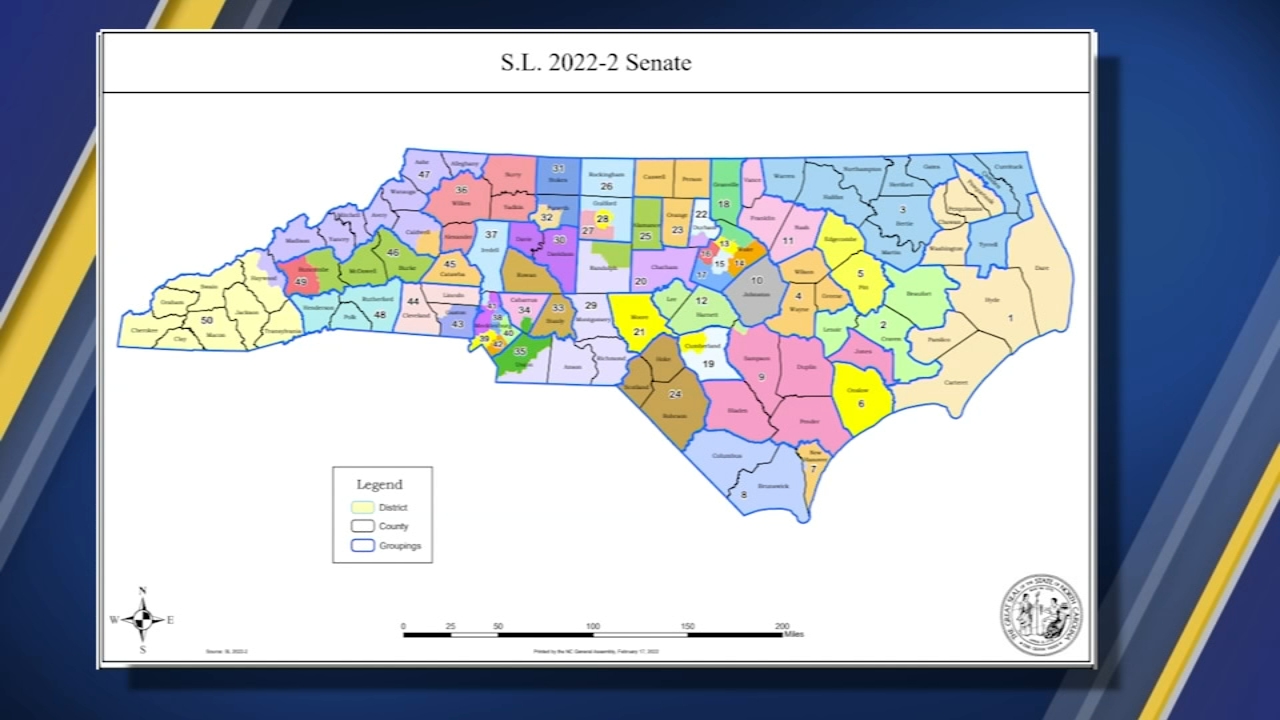 NC judges uphold legislative maps, change Congressional lines