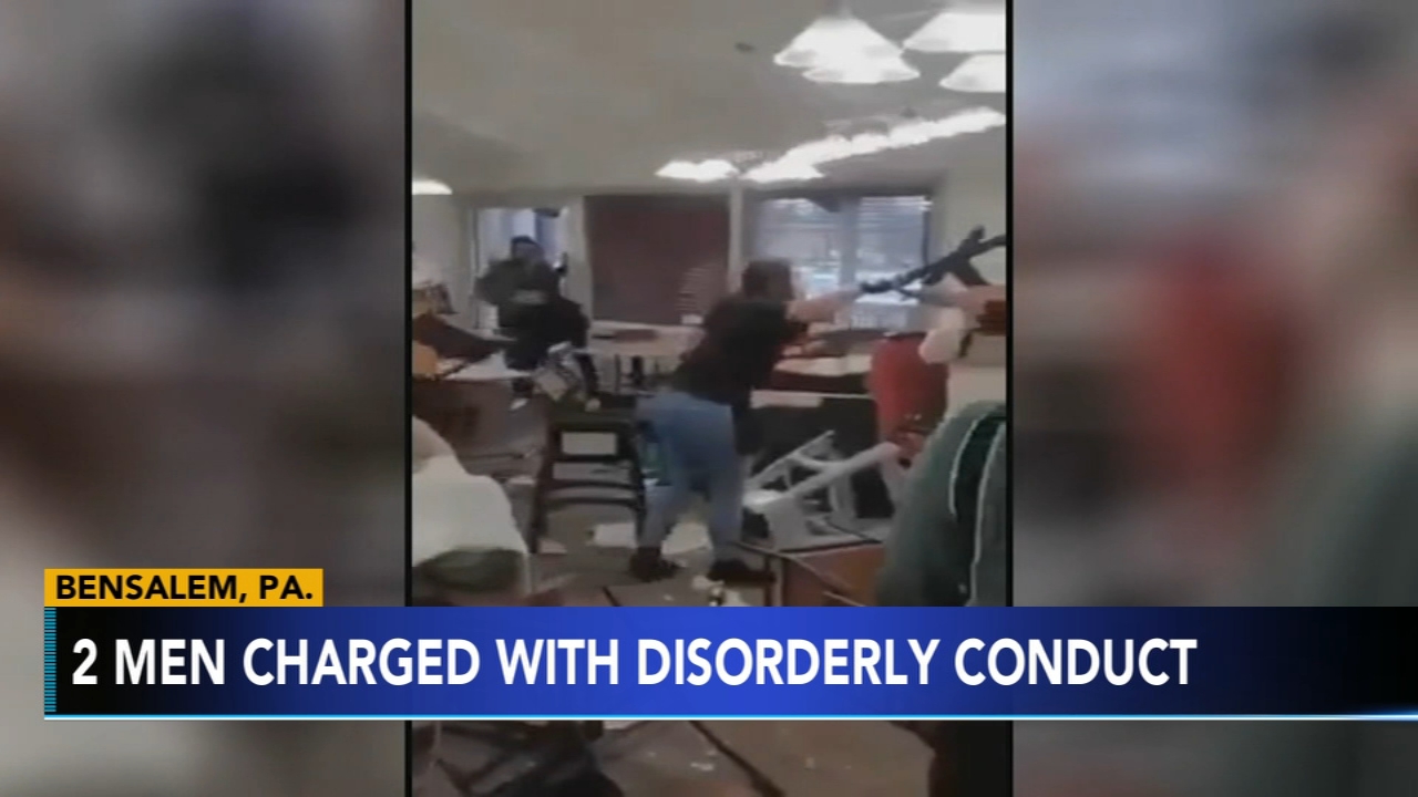 2 charged with disorderly conduct after massive brawl at Golden Corral