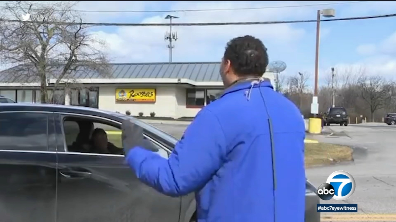 Reporter's mom becomes overnight sensation after crashing live shot