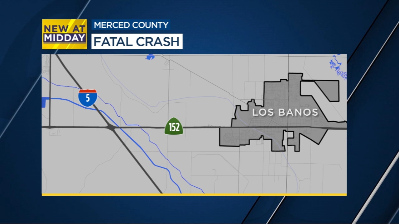 Driver dies after crashing into parked semi-truck on I-5 near Los Banos