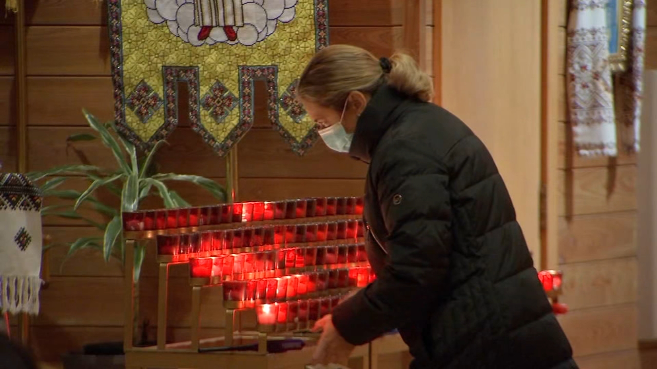 Families in Jenkintown pray for peace in Ukraine 