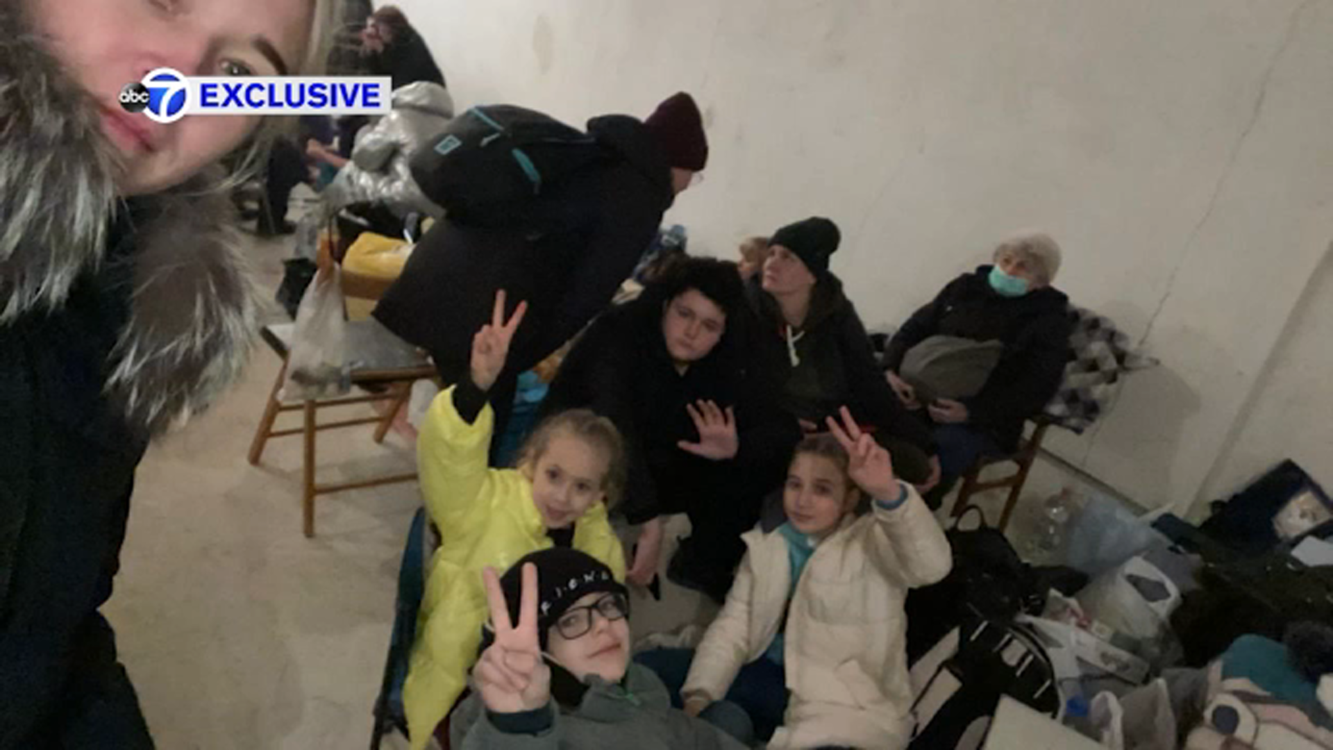 Ukrainian mother with family in NY living in terror with her children