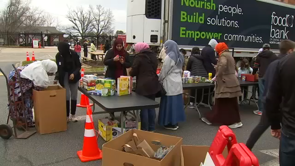 Food drive honors memory of 3 slain Muslim students