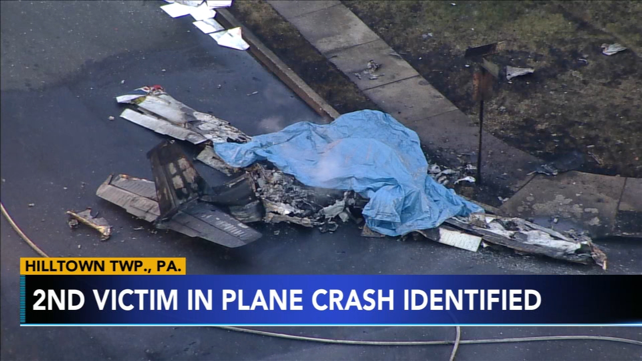 Officials identify both victims killed in Bucks County plane crash